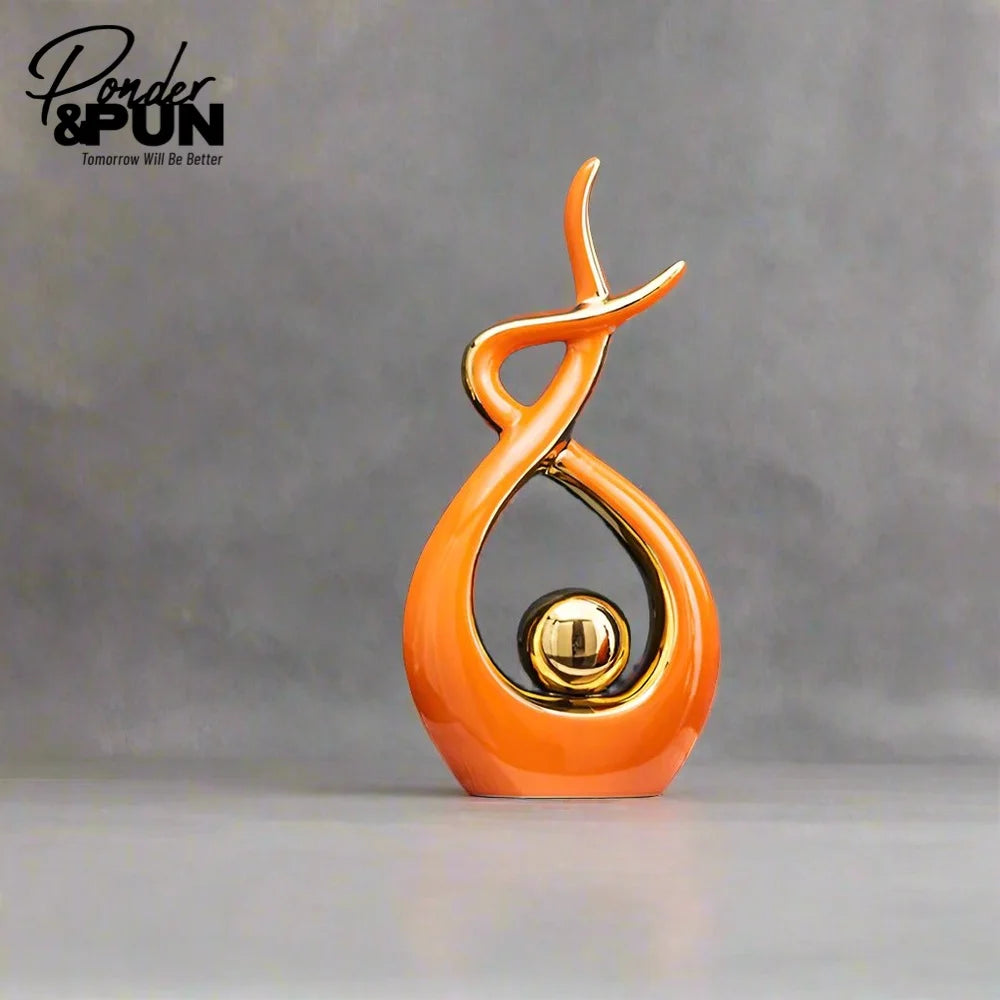 Hign-concerned Whispers Of Artistry Ceramic Decor Pieces
