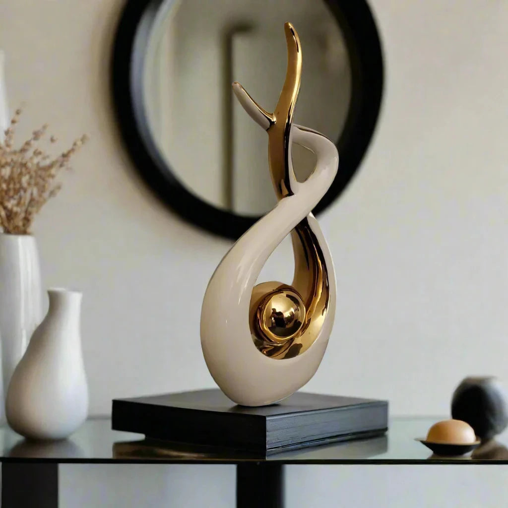 Hign-concerned Whispers Of Artistry Ceramic Decor Pieces