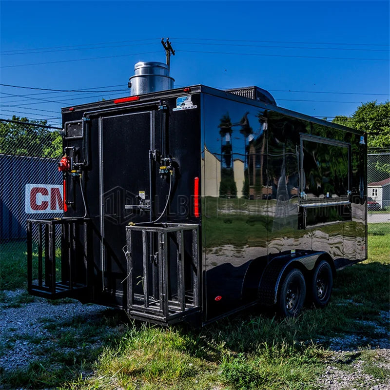Mobile Food Truck Kitchen Concession Trailer For Fast Food