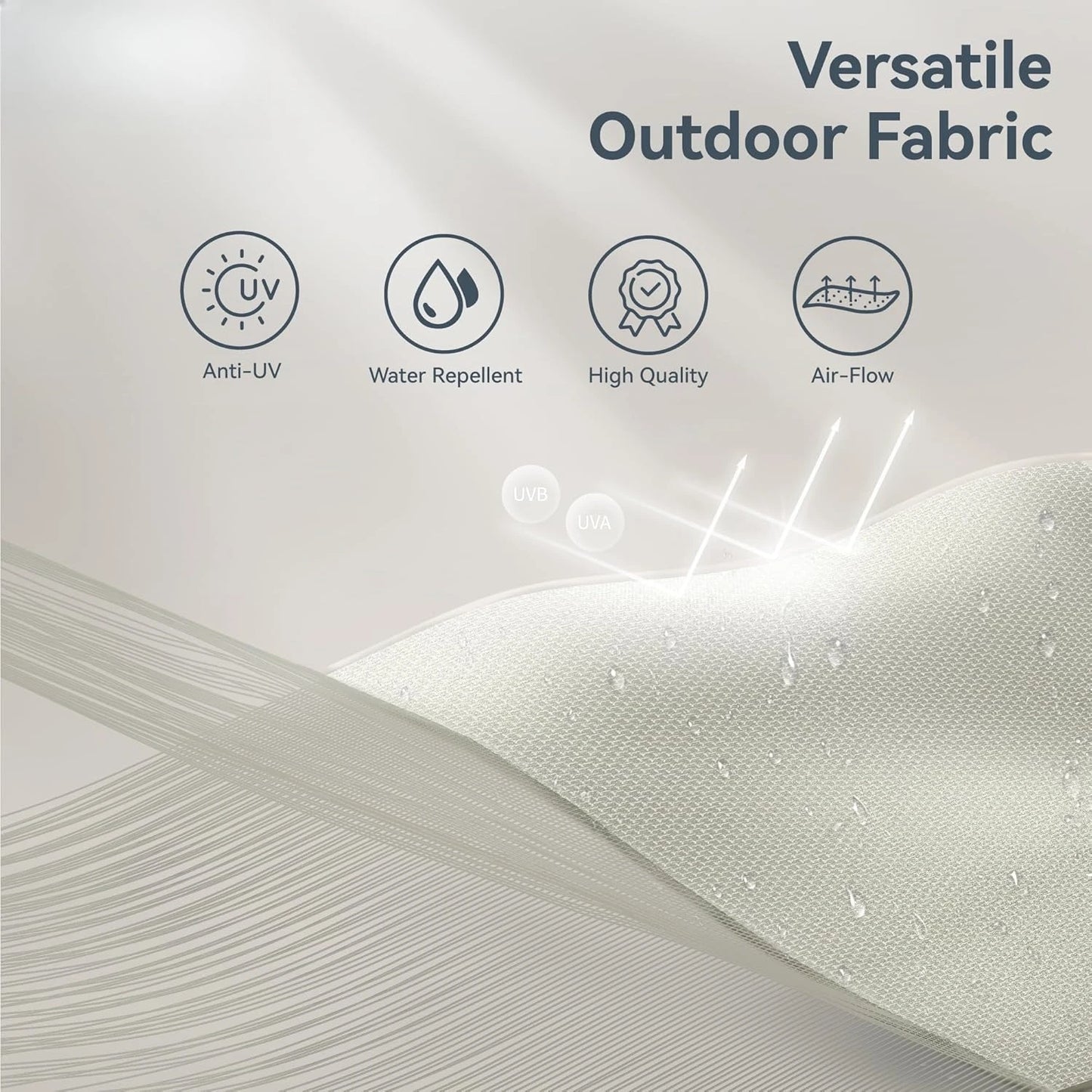 XMSJ Outdoor Market Rectangle Umbrella With Stand Base