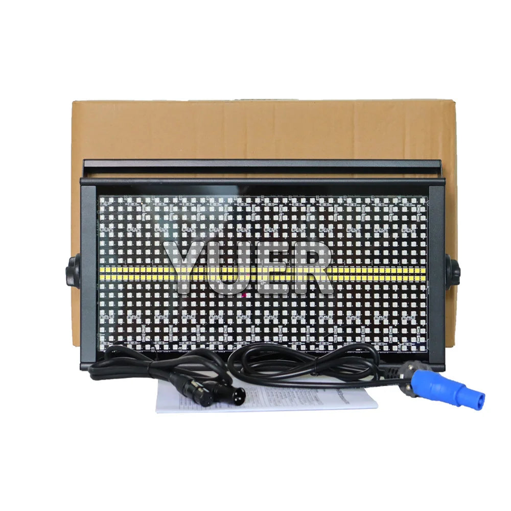 Led 200W RGBW Strobe Light DMX 48 8 Zones DJ Club Pro