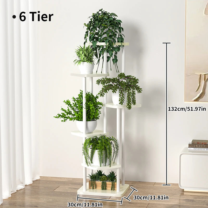 MTShining 8 Tier Plant Stand and Flower Shelf