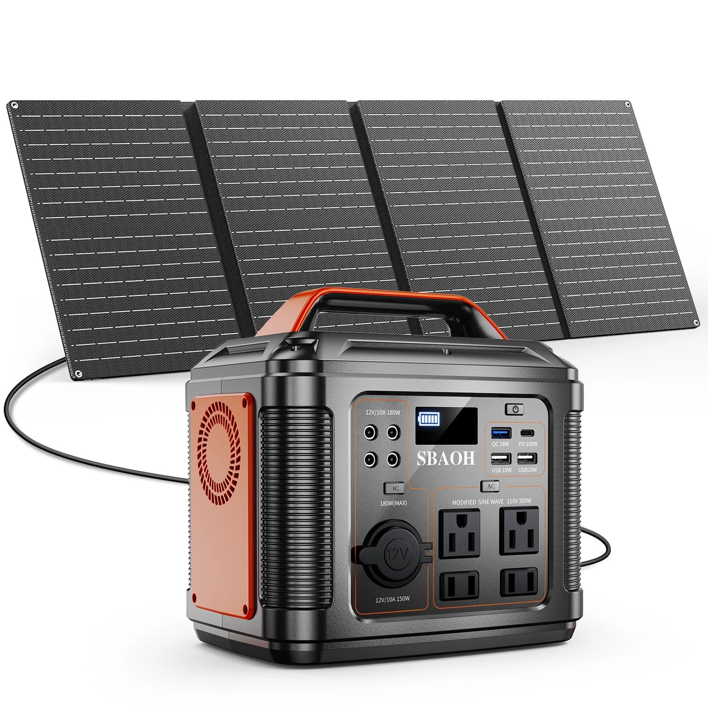 Portable Power Station for Camping and Emergency Use