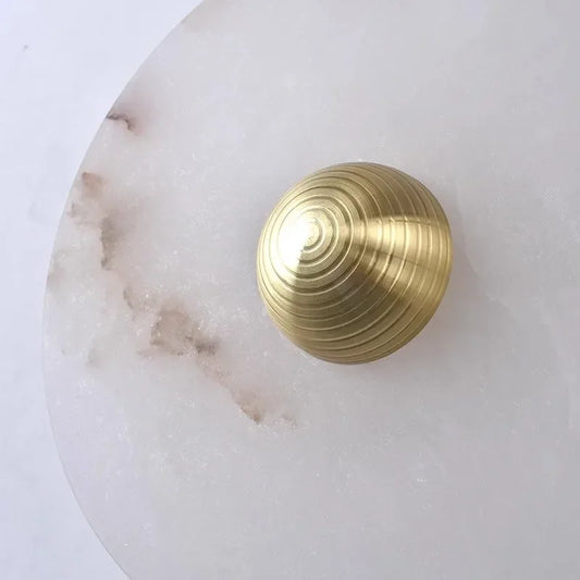 Natural Marble Wall Lamps by NoEnName