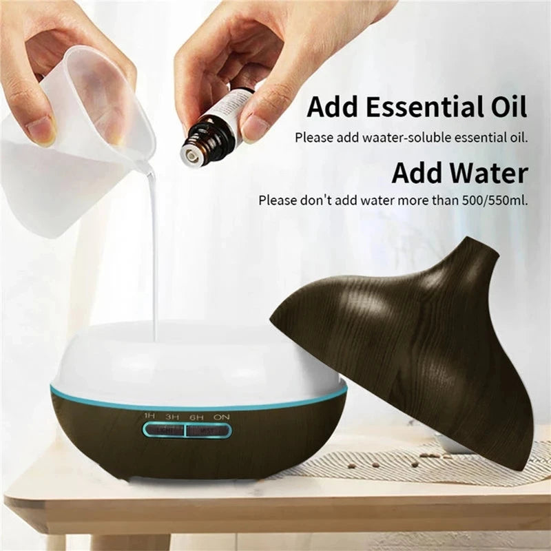 OTHAI USB Aroma Diffuser With Essential Oil And LED Lights