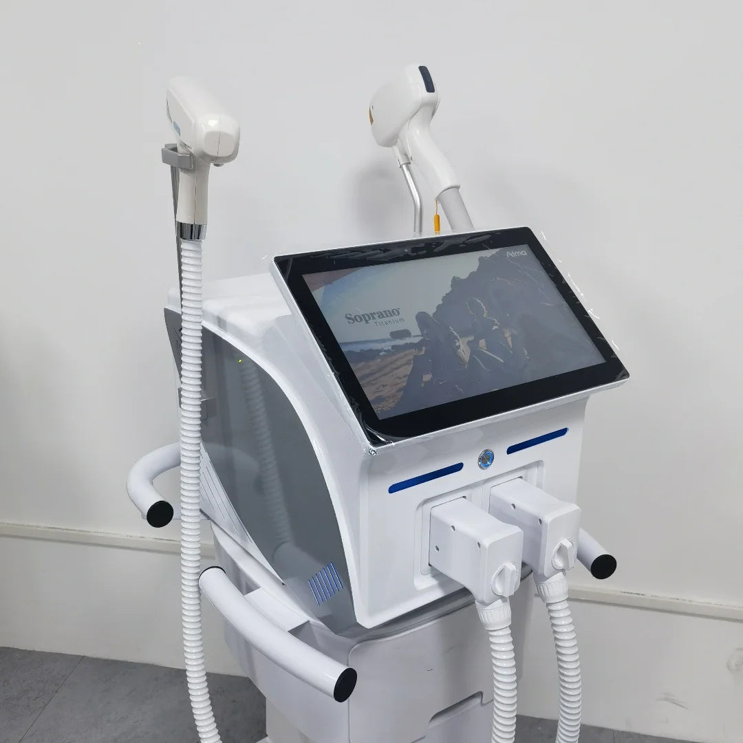 Emsnova Soprano Titanium Ice Platinum FourWavelength Laser HairRemoval System Premium