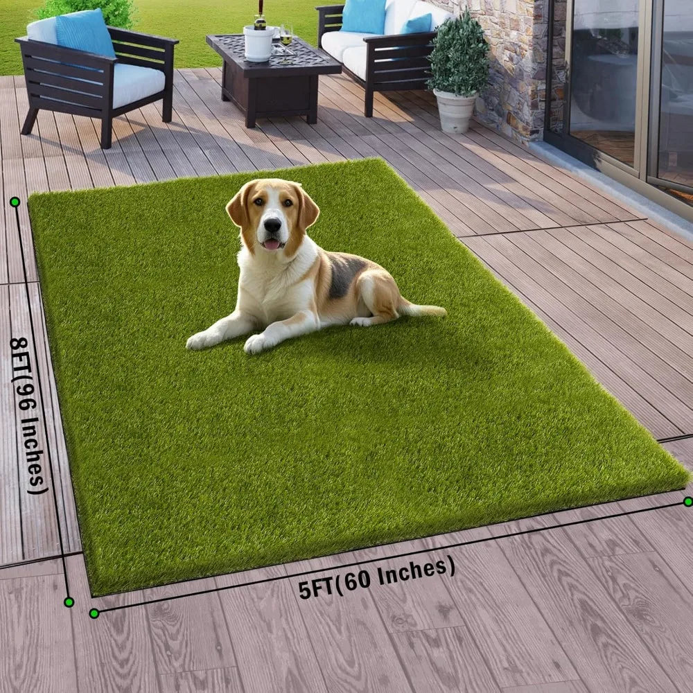 Realistic Artificial Turf Grass Rug