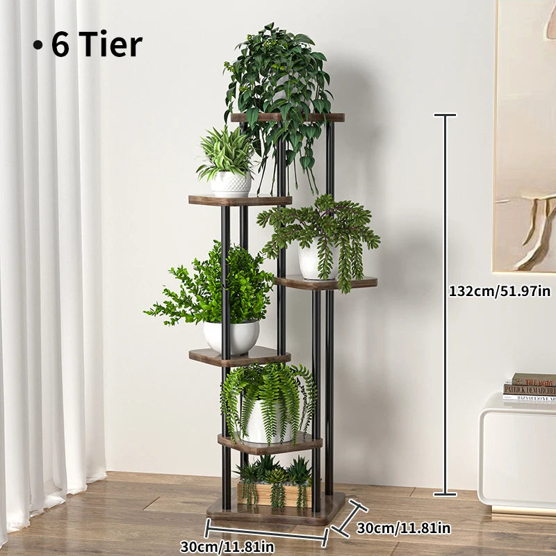 MTShining 8 Tier Plant Stand and Flower Shelf
