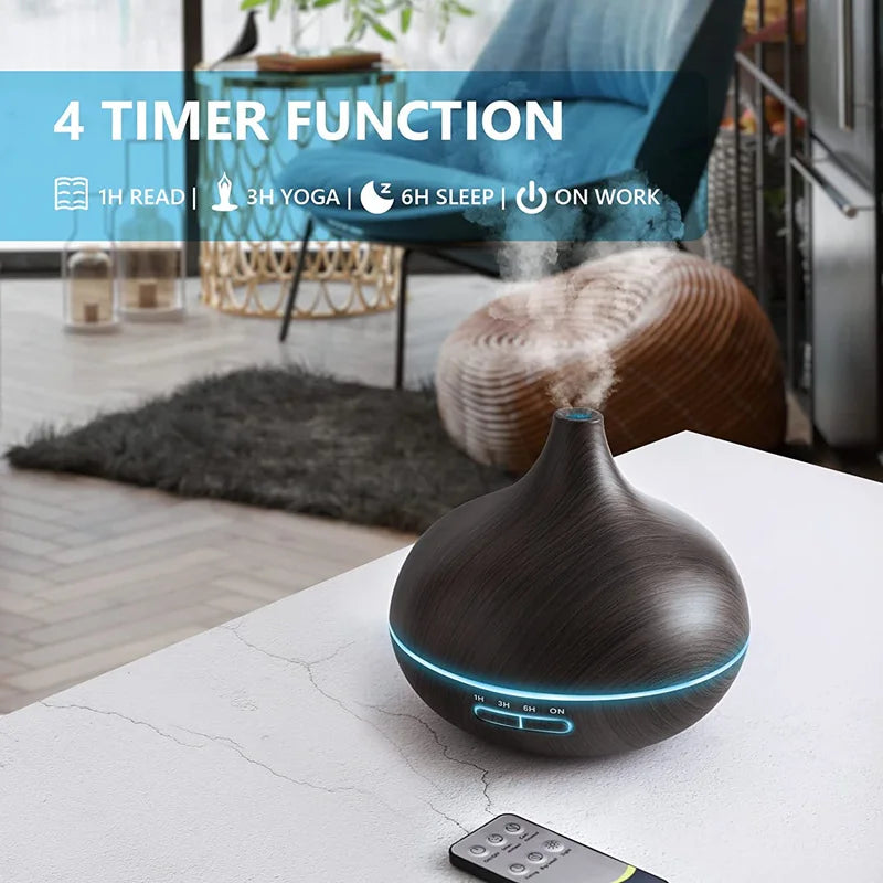 OTHAI USB Aroma Diffuser With Essential Oil And LED Lights