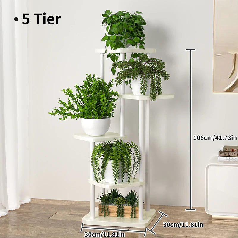 MTShining 8 Tier Plant Stand and Flower Shelf