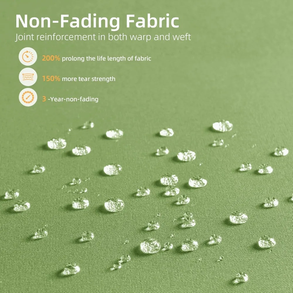 Patio Furniture Set 5 Pieces Outdoor Wicker Rattan Sofa