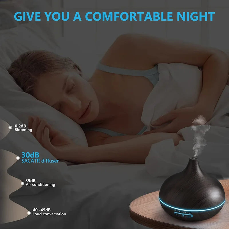 OTHAI USB Aroma Diffuser With Essential Oil And LED Lights
