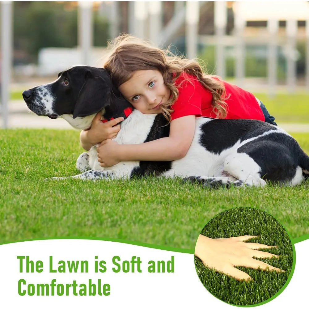 Realistic Artificial Turf Grass Rug