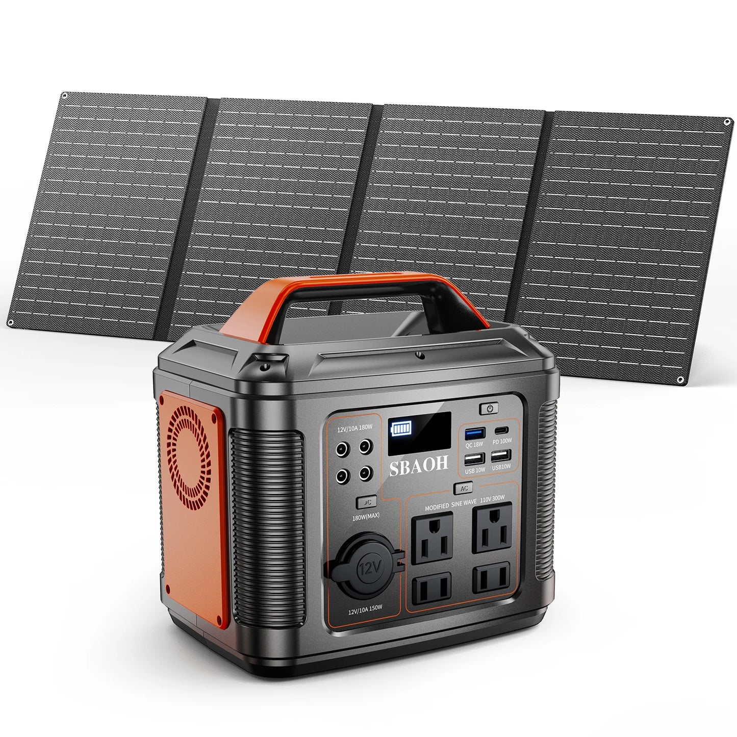 Portable Power Station for Camping and Emergency Use