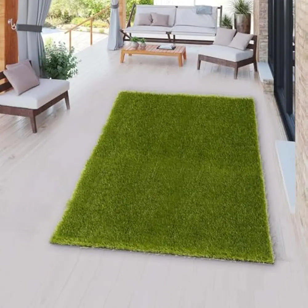 Realistic Artificial Turf Grass Rug