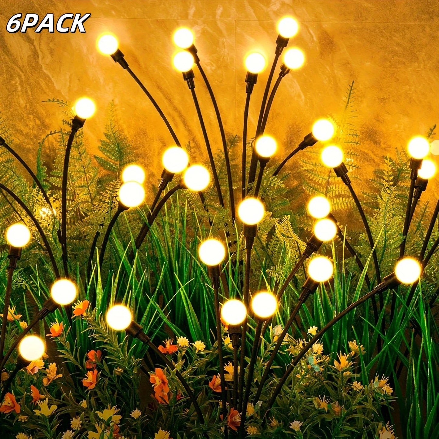 KPSTEK Swaying Solar Lights Outdoor Garden Decorations