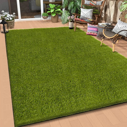 Realistic Artificial Turf Grass Rug